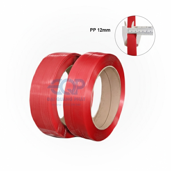 Dây đai nhựa PP tiêu chuẩn bề rộng 12mm